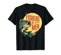 Christian Pescatore Pescatori degli Uomini Matteo 4 19 Versi Maglietta