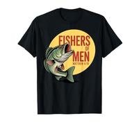 Christian Pescatore Pescatori degli Uomini Matteo 4 19 Versi Maglietta