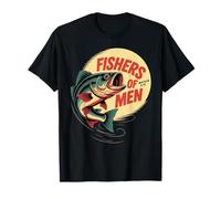 Christian Pescatore Pescatori degli Uomini Matteo 4 19 Versi Maglietta