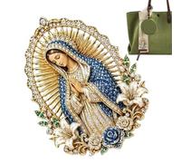 Christian Pins - Spilla religiosa da bavero della Vergine Maria, accessorio di abbigliamento ispirato alla fede, accessorio per abbigliamento formale | Design dettagliato che simboleggia l'espressione