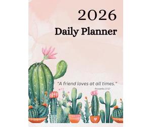 CHRISTIAN PLANNER 2026 FOR WOMEN: Daily Planner With Inspiring Scripture Verses For Each Month: One Page A day Bible For Teen Girls, Christian Art Publishers (January to December 2026)