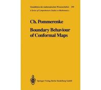 Christian Pommerenke Boundary Behaviour of Conformal Maps (Tascabile)