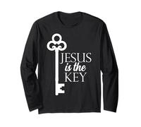 Christian Quote Religious Believe Blessed Faith Bible Verse Maglia a Manica