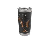 Christian Religious Believe Blessed Faith God Bible Verse Bicchiere termico in acciaio inox doppia parete