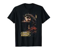 Christian Religious Believe Blessed Faith God Bible Verse Maglietta