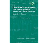 Christian Rinde Conception Et Analyse Des Programmes Purement Foncti (Tascabile)