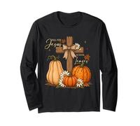 Christian Ringraziamento Mi innamoro di Gesù Non se ne va mai Maglia a Manica