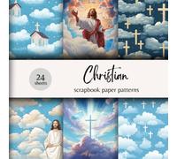 Christian Scrapbook Paper Patterns: Celebrate Your Walk With God With This Cloud-Themed Paper Set! Great for Bible Journaling, Scrapbooking, DIY, ... Cards, Prayer Notebooks, Faith Projects