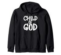 Christian Shirts for Men God Child of Jesus Fate Shirt Felpa con Cappuccio