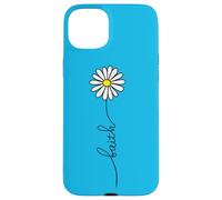 Christian Shirts per le donne Faith Daisy Summer Graphic T Shirt Custodia per iPhone 15 Plus