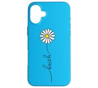 Christian Shirts per le donne Faith Daisy Summer Graphic T Shirt Custodia per iPhone 16 Plus