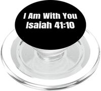 Christian Short Bible Verse Faith Design Minimal Scripture PopSockets PopGrip per MagSafe