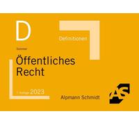 Christian Sommer Definitionen Öffentliches Recht (Copertina rigida)