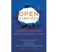 Christian Stadler Julia Hautz Open Strategy (Tascabile)