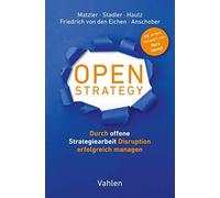 Christian Stadler Julia Open Strategy: Durch offene Strategie (Copertina rigida)