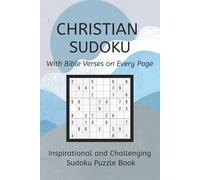 Christian Sudoku Puzzle Book: Sudoko Puzzles for Christians: Inspirational and Challenging Sudoku Puzzle Book with Bible Verses on Every Page | 6x9in, 110 pages | 50+ Puzzles | Solutions Included