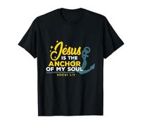 Christian T-Shirt - Jesus Is The Anchor of My Soul Maglietta