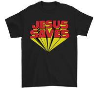 Christian T-Shirt Uomo Cristianesimo Gesù Cristo Religioso God Chiesa 1