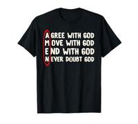 Christian Tshirt for Kids Boys God Jesus Inspirational Maglietta