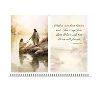 Christian Wall Calendar 2024 - Jesus Faith Art Monthly Planner | Inspirational 2024 Jesus Calling Wall Calendar, Christian Poster Calendar, Religious Wall Art Planner, 11.4 X 8.3 Inches