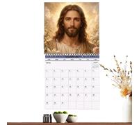 Christian Wall Calendar 2027 - Jesus Religious Wall Planner Jan - Dec 2027