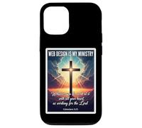 Christian Web Design è il mio progettista del ministero sviluppatore Gesù Custodia per iPhone 12/12 Pro