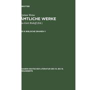 Christian Weise Biblische Dramen V (Copertina rigida)