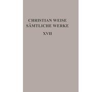 Christian Weise Romane I (Copertina rigida)