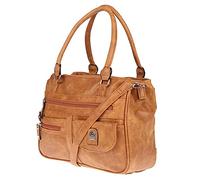 Christian Wippermann Borsa a Tracolla Donna - PU Resistente - 32x24x12 cm - 4 Scomparti Frontali e Interni - Tracolla Regolabile Fino a 120 cm - Borse Donna Alta Qualità - Borsetta Donna Versatile