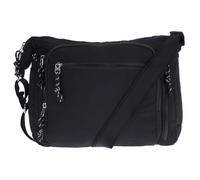 Christian Wippermann Grande borsa a tracolla da donna in nylon, Nero , 30 x 26 x 12 cm, Tracolla