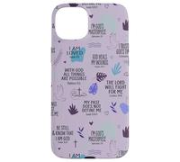Christian Women Bible Verses Psalm Faith Quote Inspirational Custodia per iPhone 15 Plus