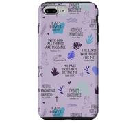 Christian Women Bible Verses Psalm Faith Quote Inspirational Custodia per iPhone 7 Plus/8 Plus