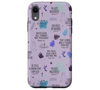 Christian Women Bible Verses Psalm Faith Quote Inspirational Custodia per iPhone XR