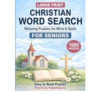 Christian Word Search for Seniors: Large Print Relaxing Puzzles for Mind & Spirit
