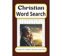 Christian Word Search Puzzle Book: Subtitle Word Searches with Easy to Read Print about Christian, Christianity, Religion and More | 6x9 inches, 110 ... Gift for Vacations, Holidays and Spare Times.