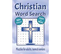 Christian Word Search Puzzle Book: Word Search with Easy to Read Print about Christianity, the Bible and More | 6x9 inches, 110 pages | 50+ Puzzles ... Gifts for Vacations, Holidays & Free Times