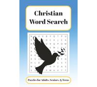 Christian Word Search Puzzle Book: Word Search with Easy to Read Print about Jesus, The Bible, Christianity, and More | 6x9 inches | 50+ Puzzles … Gift for Vacations, Holidays and Free Time