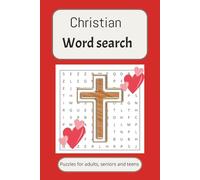 Christian Word Search Puzzle Book: Word Searches with Easy to Read Print about Christian, Bible, Jesus and More