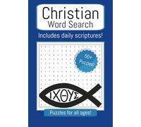 Christian Word Search Puzzle Book: Word searches with Easy to Read Print about Christian Faith, Bible, Jesus, and More | 6X9 inches, 110 pages | 50+ ... Meditation, Free Time, Prayer, Focus