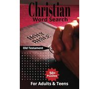 Christian Word Search Puzzle Book: Word Searches with Easy-to-Read Print about Jesus, Christianity, Bible and More [6x9 in, 110 pages] 50+ Puzzles…Gift for Vacations, Holidays, and Free Time.