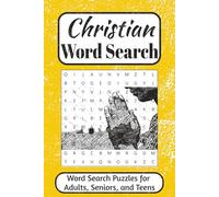 Christian Word Search: Word Searches with Easy-to-Read Print about Christianity, Spirituality, the Bible, and More ꟾ 6x9 inches, 110 pages ꟾ 50+ Puzzles … Gift for Vacations, Holidays, or Free Times