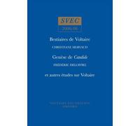 Christiane Merv Bestiaires de Voltaire; Genèse de Candide; et autre (Tascabile)