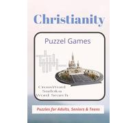 Christianity Puzzle Book for Adults, Seniors & Teens: Puzzle Book for Relaxation, Sudoku, Word Search, Crossword. Gift for Vocation and Holiday, BEST ... pages. Stress/Depression/Anxiety Relieving