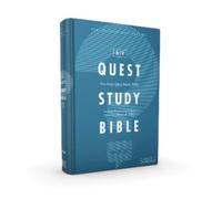 Christianity To NIV, Quest Study Bible, Hardcover, Blue, Comf (Copertina rigida)