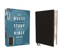 Christianity To NIV, Quest Study Bible, Large Print, Bond (Rilegato in ecopelle)