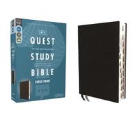 Christianity To NIV, Quest Study Bible, Large Print, Bond (Rilegato in ecopelle)