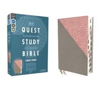 Christianity To NIV, Quest Study Bible, Large Print, Leat (Rilegato in ecopelle)