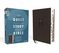 Christianity To NIV, Quest Study Bible, Leathersoft, Blac (Rilegato in ecopelle)