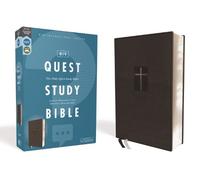 Christianity To NIV, Quest Study Bible, Leathersoft, Blac (Rilegato in ecopelle)
