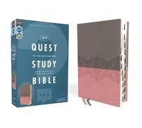 Christianity To NIV, Quest Study Bible, Leathersoft, Gray (Rilegato in ecopelle)